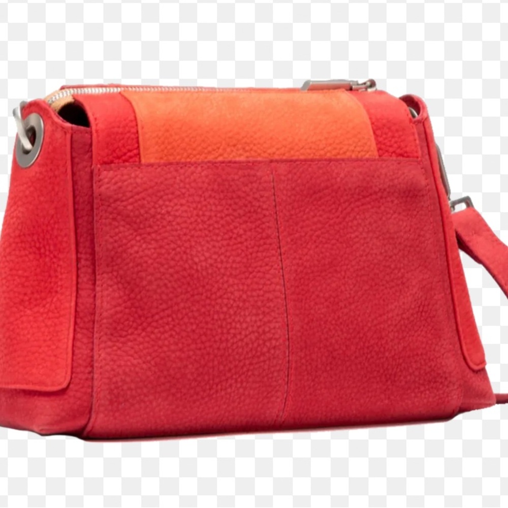 Hammitt Sonoran layered nubuck red and Orange medium Bryant Bag - Picture 2 of 15